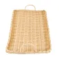 PLATEAU SIMILI OSIER RECTANGUL. FROMAGE 52,5x30x3 CM NATUREL PP (1 UNITÉ) PLATEAU SIMILI OSIER RECTANGUL. FROMAGE
