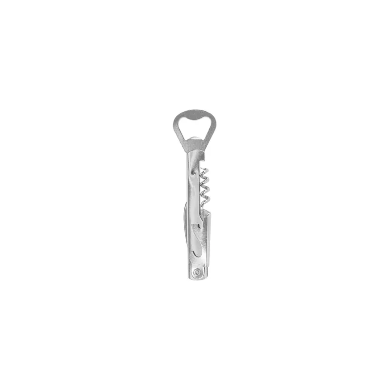 OUVRE-BOUTEILLE MULTIFONCTION 14x3,5x1 CM ARGENTE INOX (1 UNITÉ) OUVRE-BOUTEILLE MULTIFONCTION 14x3,5x1 CM ARGENTE INOX (1 UNITÉ)