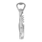 OUVRE-BOUTEILLE MULTIFONCTION 14x3,5x1 CM ARGENTE INOX (1 UNITÉ) OUVRE-BOUTEILLE MULTIFONCTION