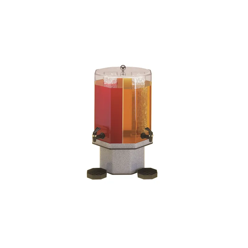 DISTRIBUTEUR JUS DOUBLE 2x9,5 L 55 (h) CM TRANSPARENT ACRYLIQUE (1 UNITÉ) DISTRIBUTEUR JUS DOUBLE 2x9,5 L 55 (h) CM TRANSPARENT ACRYLIQUE (1 UNITÉ)