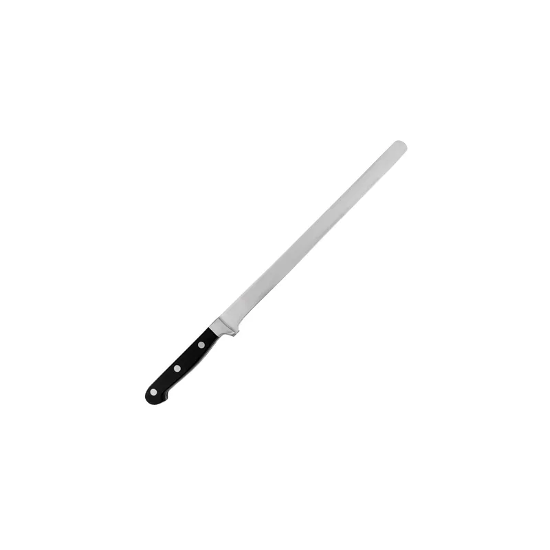 COUTEAU JAMBON, MANCHE ABS   30 CM ARGENTE INOX (1 UNITÉ)