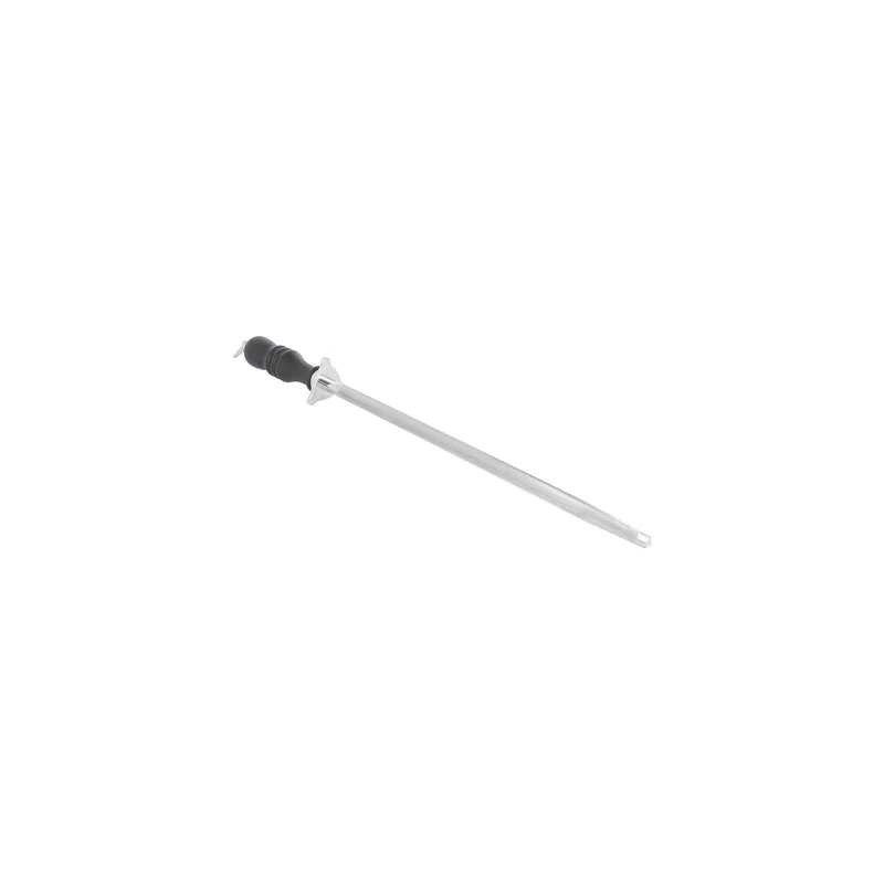 AIGUISEUR À MÈCHE, MANCHE ABS   30,5 CM ARGENTE INOX (1 UNITÉ)