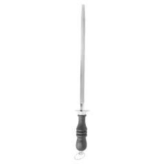 AIGUISEUR À MÈCHE, MANCHE ABS 30,5 CM ARGENTE INOX (1 UNITÉ)