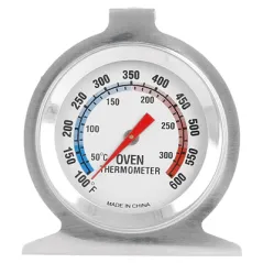 THERMOMÈTRE FOUR 6,5x7x4 CM ARGENTE INOX (1 UNITÉ)