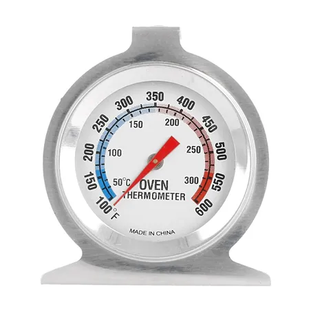 THERMOMÈTRE FOUR   6,5x7x4 CM ARGENTE INOX (1 UNITÉ)