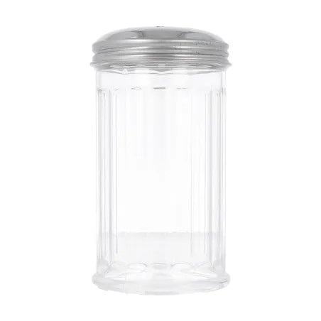 SAUPOUDREUSE ÉPICES  415 ML- 14 oz Ø 7x14,6 CM TRANSPARENT ACRYLIQUE (1 UNITÉ)