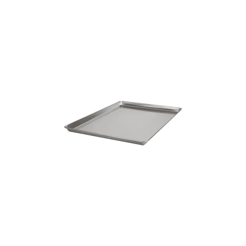 PLAQUE PÂTISSERIE   60x40x2,5 CM ARGENTE INOX (1 UNITÉ)