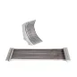 BLOC COUTEAUX COD.455.59 25x7x1 CM ARGENTE INOX (1 UNITÉ) BLOC COUTEAUX COD.455.59