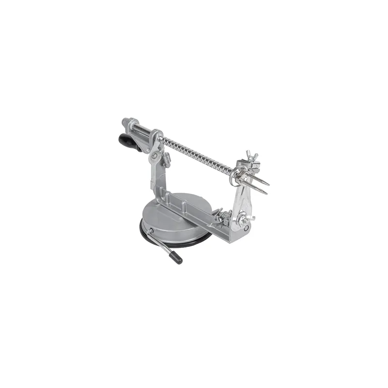 EPLUCHEUR ET TRANCHEUR POMMES   10x30 CM ARGENTE FER (1 UNITÉ)