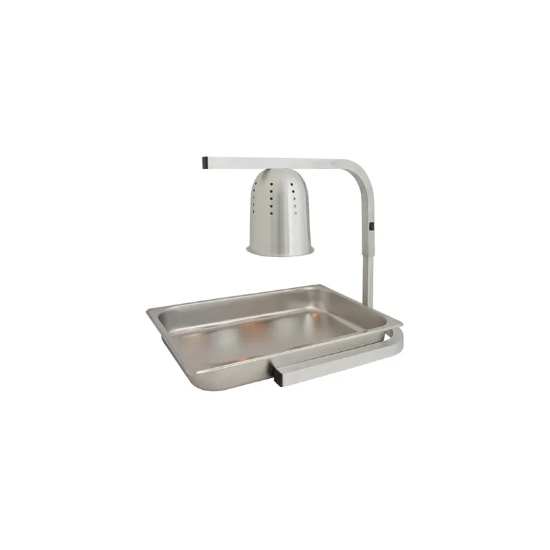 LAMPE À INFRAROUGE CHAUFFANTE 1 LAMPE 49x35,5x61 CM ARGENTE METAL (1 UNITÉ) LAMPE À INFRAROUGE CHAUFFANTE 1 LAMPE 49x35,5x61 CM ARGENTE METAL (1 UNITÉ)