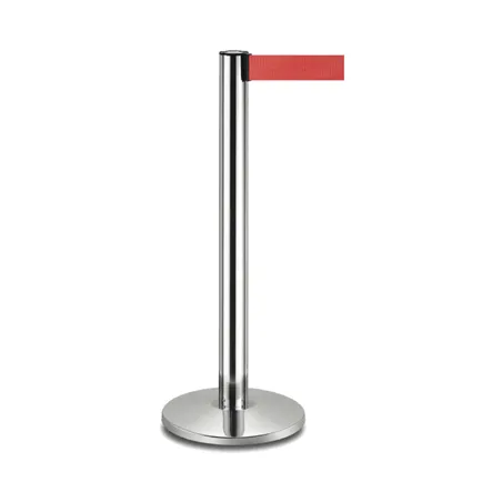 COLONNES MOBILES AVEC RUBAN RETRACTIBLES