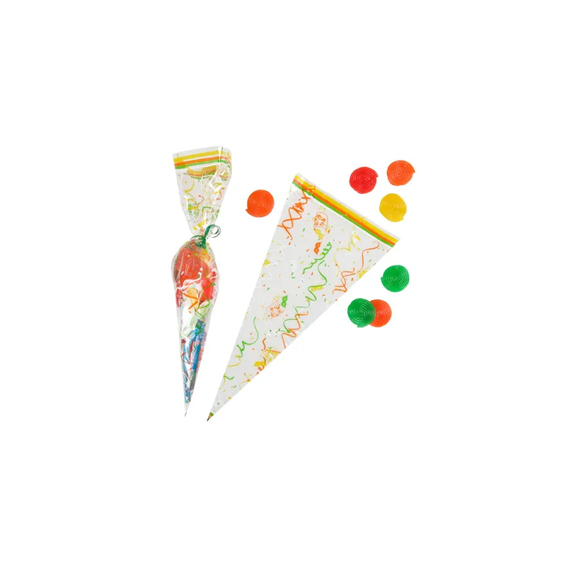 TRIANGLE FRIANDISES 47 G/M2 25µ 20x39,5 CM TRANSPARENT PP (100 UNITÉ) TRIANGLE FRIANDISES 47 G/M2 25µ 20x39,5 CM TRANSPARENT PP (100 UNITÉ)