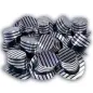 HAUTS DE FORME 28,5x15,5 CM ARGENTE CARTON (12 UNITÉ) HAUTS DE FORME