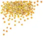 24 U. SACS 60 G ETOILES DORE PVC (1 UNITÉ) 24 U. SACS 60 G ETOILES
