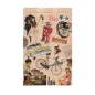 SACHETS PLATS VINTAGE 'VINTAGE' 60 G/M2 12+5x18 CM NATUREL KRAFT VERGÉ (250 UNITÉ) SACHETS PLATS VINTAGE