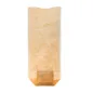 SACHETS AVEC BASE ET FENÊTRE PP 10x22 CM NATUREL KRAFT (100 UNITÉ) SACHETS AVEC BASE ET FENÊTRE PP