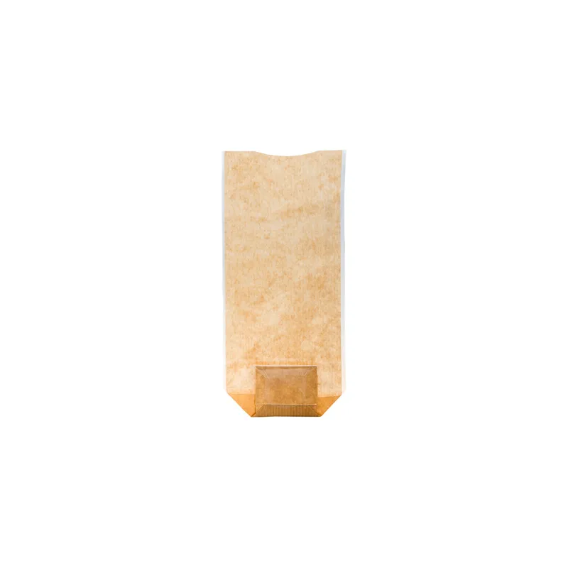 SACHETS AVEC BASE ET FENÊTRE PP 14x30,5 CM NATUREL KRAFT (100 UNITÉ) SACHETS AVEC BASE ET FENÊTRE PP 14x30,5 CM NATUREL KRAFT (100 UNITÉ)