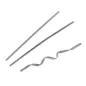 FERMETURES SACHETS 9,5 CM ARGENTE METAL (100 UNITÉ) FERMETURES SACHETS