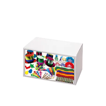 COTILLON 50 PERSONNES 'LAS VEGAS'  52x35x34 CM ASSORTI (1 UNITÉ)