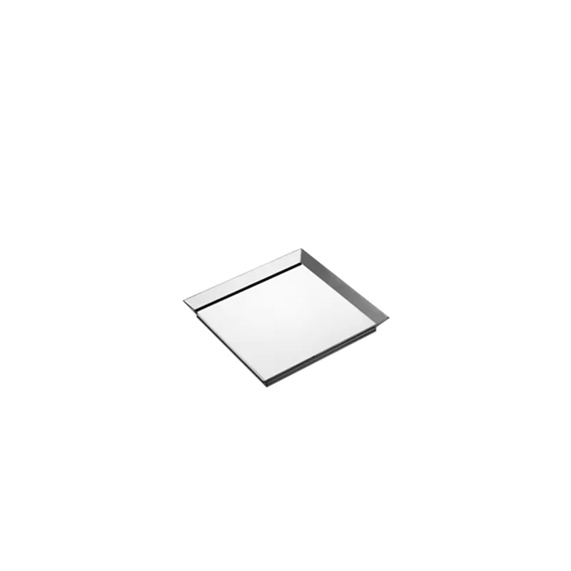6 ASSIETTES CARREES 15 CM ARGENTE PS (24 UNITÉ) 6 ASSIETTES CARREES 15 CM ARGENTE PS (24 UNITÉ)