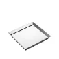 6 ASSIETTES CARREES 15 CM ARGENTE PS (24 UNITÉ) 6 ASSIETTES CARREES