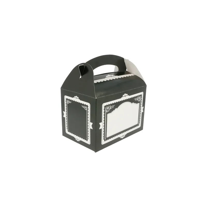 BOÎTES"VINTAGE"  320 G/M2 17x16x10 CM NOIR CARTON (300 UNITÉ)