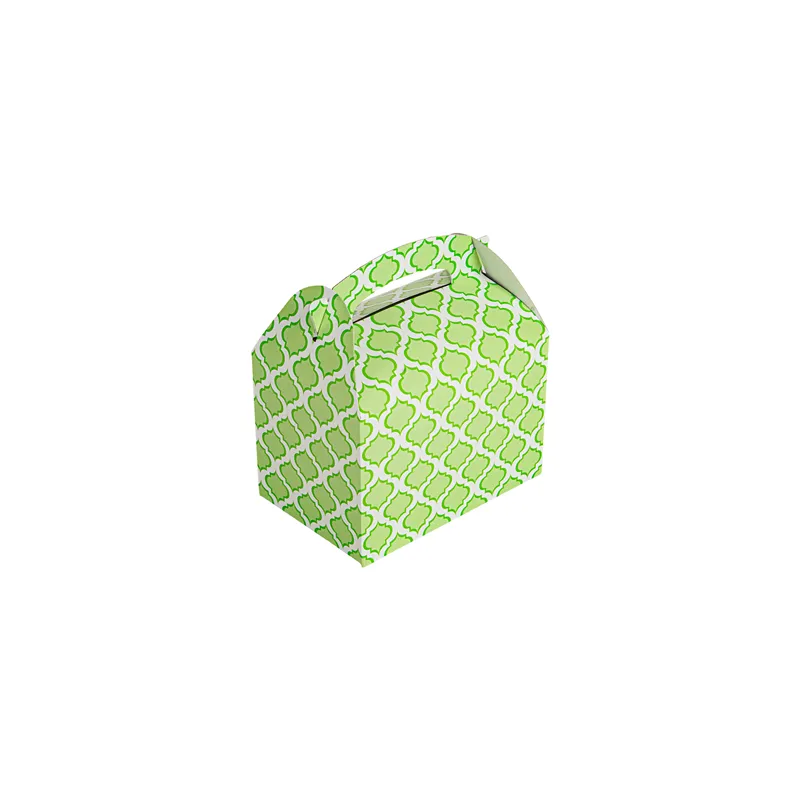 BOÎTES VERT  320 G/M2 15,50x10,50x17,50 CM VERDE LIMA CARTON (300 UNITÉ)