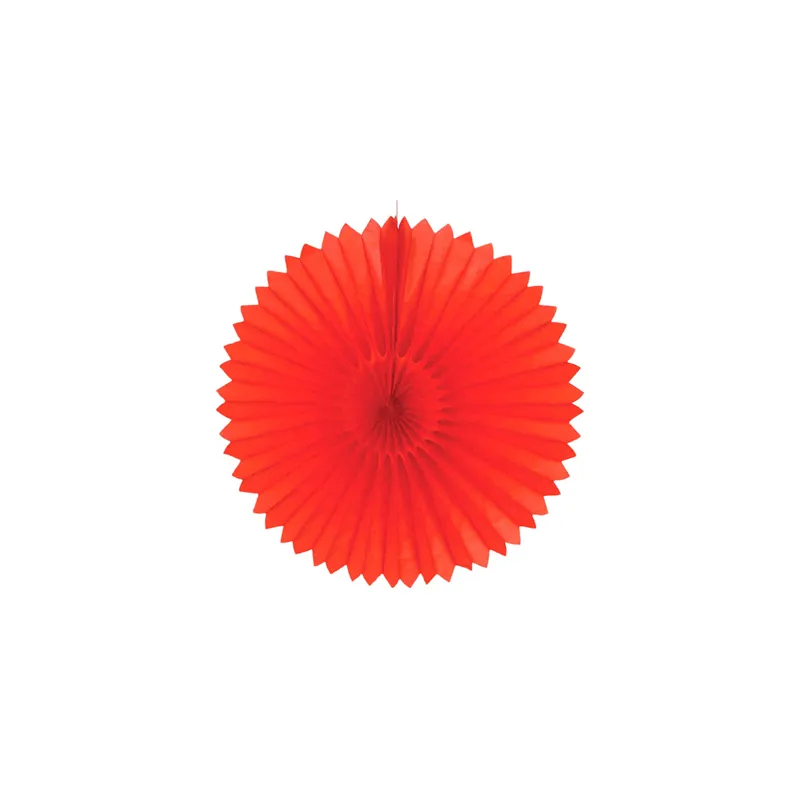DÉCORATION CHRISTMAS  Ø 40 CM ROUGE (1 UNITÉ)