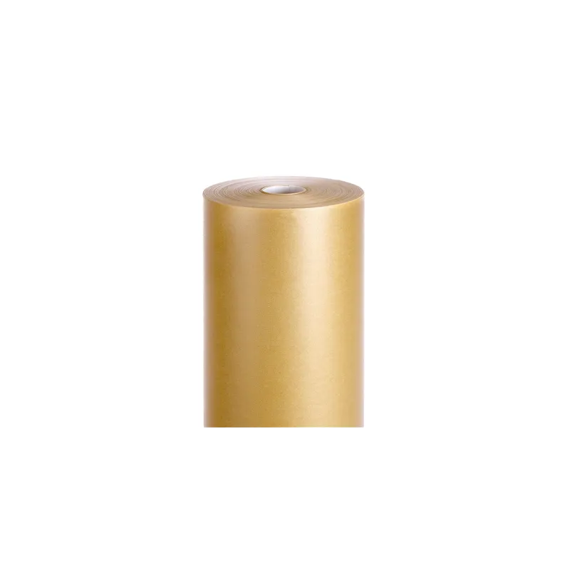 PAPIER CADEAU 100 M 48 G/M2 70 CM OR PAPIER (1 UNITÉ) PAPIER CADEAU 100 M 48 G/M2 70 CM OR PAPIER (1 UNITÉ)