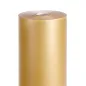 PAPIER CADEAU 100 M 48 G/M2 70 CM OR PAPIER (1 UNITÉ) PAPIER CADEAU 100 M