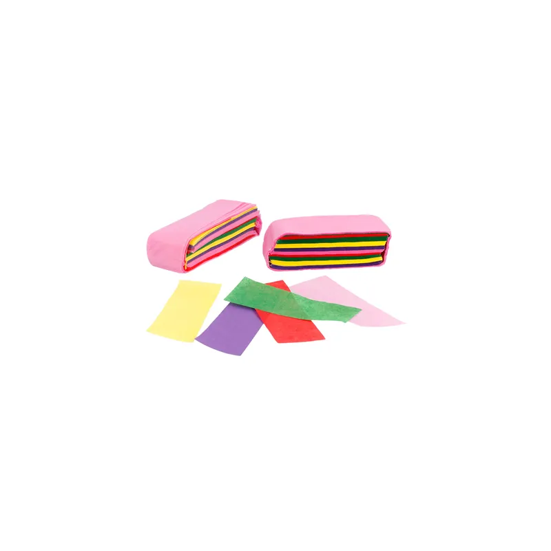 CONFETTI RECTANGULAIRE 1 KG   5x2 CM ASSORTI PAPIER (1 UNITÉ)