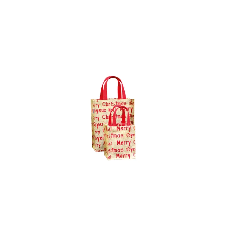 SACS - CHRISTMAS 20+10x25 CM NATUREL JUTE (10 UNITÉ) SACS - CHRISTMAS 20+10x25 CM NATUREL JUTE (10 UNITÉ)