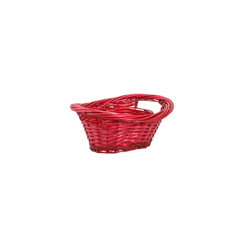 CORBEILLE POUR LOTS 38x28x16 CM ROUGE OSIER (1 UNITÉ) CORBEILLE POUR LOTS 38x28x16 CM ROUGE OSIER (1 UNITÉ)