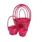 6 U. CORBEILLE POUR LOTS ROUGE OSIER (1 UNITÉ) 6 U. CORBEILLE POUR LOTS