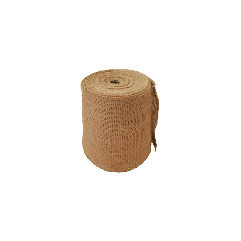 RUBAN CADEAU   10Mx120 MM NATUREL JUTE (1 UNITÉ)