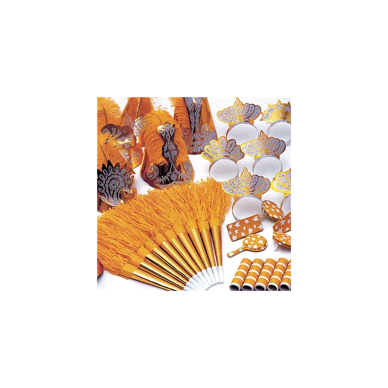 ASSORTIMENT COTILLON 10 PERSONNES 30x21,5x17,3 CM DORE (1 UNITÉ) ASSORTIMENT COTILLON 10 PERSONNES 30x21,5x17,3 CM DORE (1 UNITÉ)