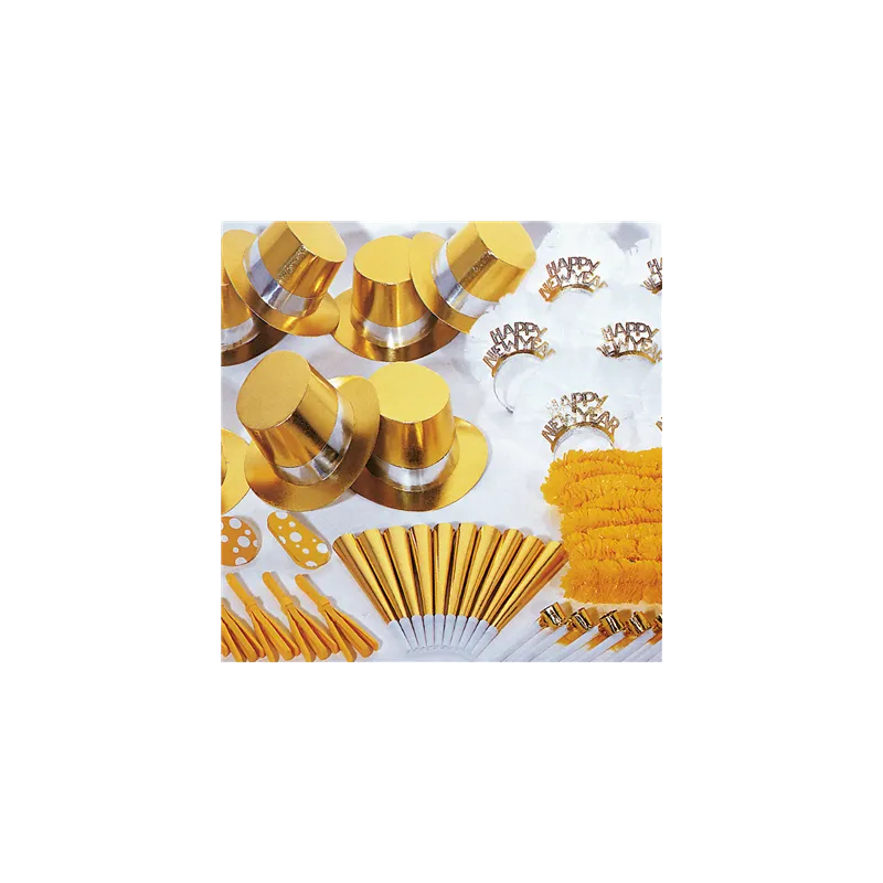 ASSORTIMENT COTILLON 50 PERSONNES "LUXE" 51,5x39,5x33 CM DORE (1 UNITÉ) ASSORTIMENT COTILLON 50 PERSONNES "LUXE" 51,5x39,5x33 CM DORE (1 UNITÉ)