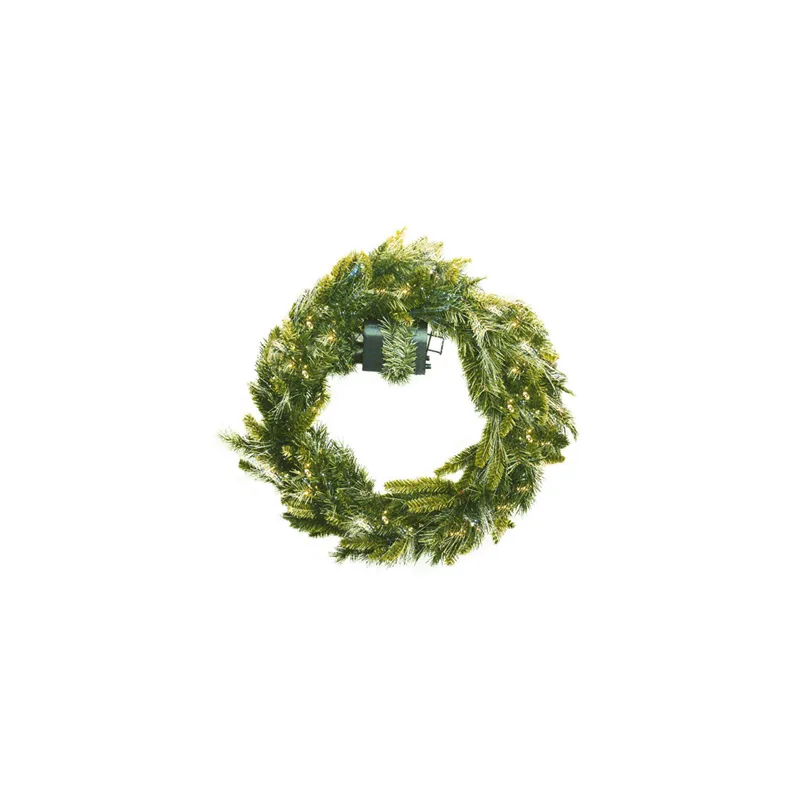 COURONNE  Ø 61 CM VERT FIBRE OPTIQUE (1 UNITÉ)