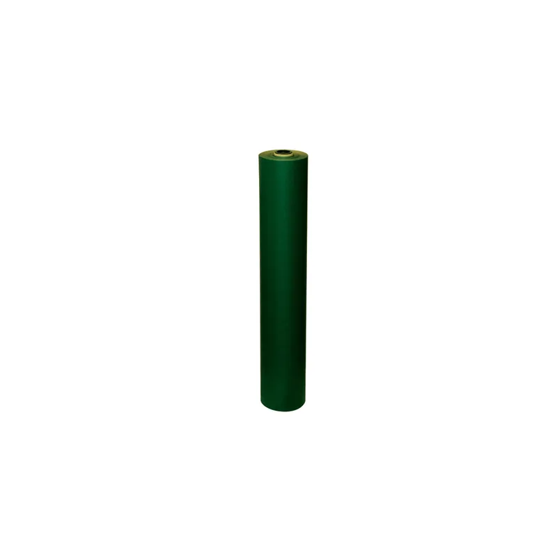 PAPIER CADEAU COULEUR UNIE  60 G/M2 0,70x100 M VERT KRAFT VERGÉ (1 UNITÉ)