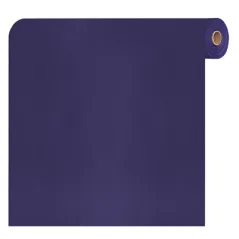 PAPIER CADEAU 100 M. 60 G 70 CM BLEU KRAFT VERGÉ (1 UNITÉ)