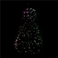 SAPIN 275 CM. H. VERT FIBRE OPTIQUE (1 UNITÉ)