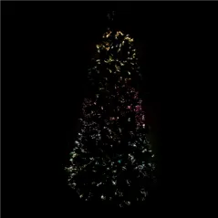SAPIN 245 CM.H. VERT FIBRE OPTIQUE (1 UNITÉ)