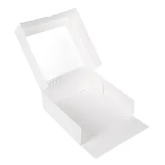BOÎTES PÂTISSERIES AVEC FENÊTRE