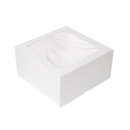 BOÎTES PÂTISSERIES AVEC FENÊTRE