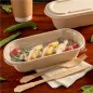 COUVERCLES LUNCH BOX 216.01/02/03/04 BIONIC 23,6x13,5x1,4 CM TRANSPARENT PET (500 UNITÉ) COUVERCLES LUNCH BOX 216.01/02/03/04