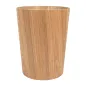 CORBEILLE CHAMBRES Ø23,5x30 CM NATUREL BOIS (1 UNITÉ) CORBEILLE CHAMBRES