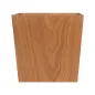 CORBEILLE CHAMBRES 29,5x15x30 CM NATUREL BOIS (1 UNITÉ) CORBEILLE CHAMBRES