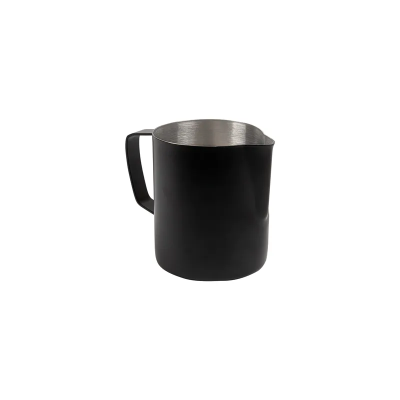 POT À LAIT SANS COUVERCLE  600 ML 13x8x11 CM NOIR INOX (1 UNITÉ)