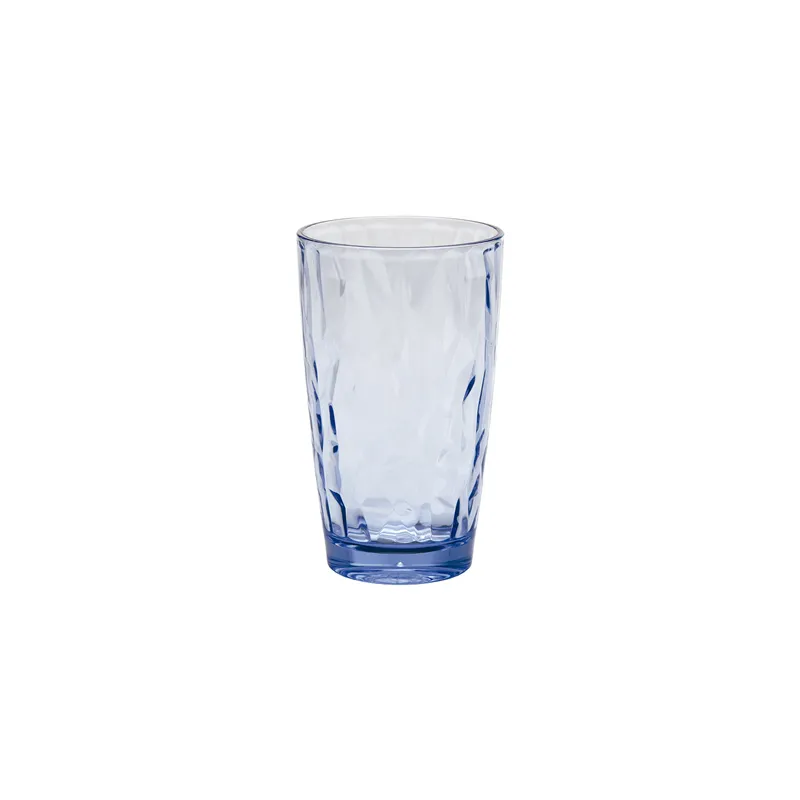 GOBELETS  480 ML Ø 8,5/6,1x14,3 CM BLEU POLYCARBONATE (6 UNITÉ)