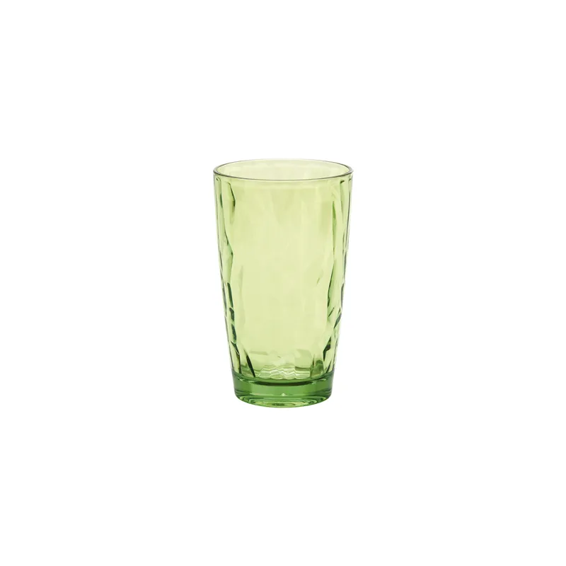GOBELETS  480 ML Ø 8,5/6,1x14,3 CM VERT POLYCARBONATE (6 UNITÉ)